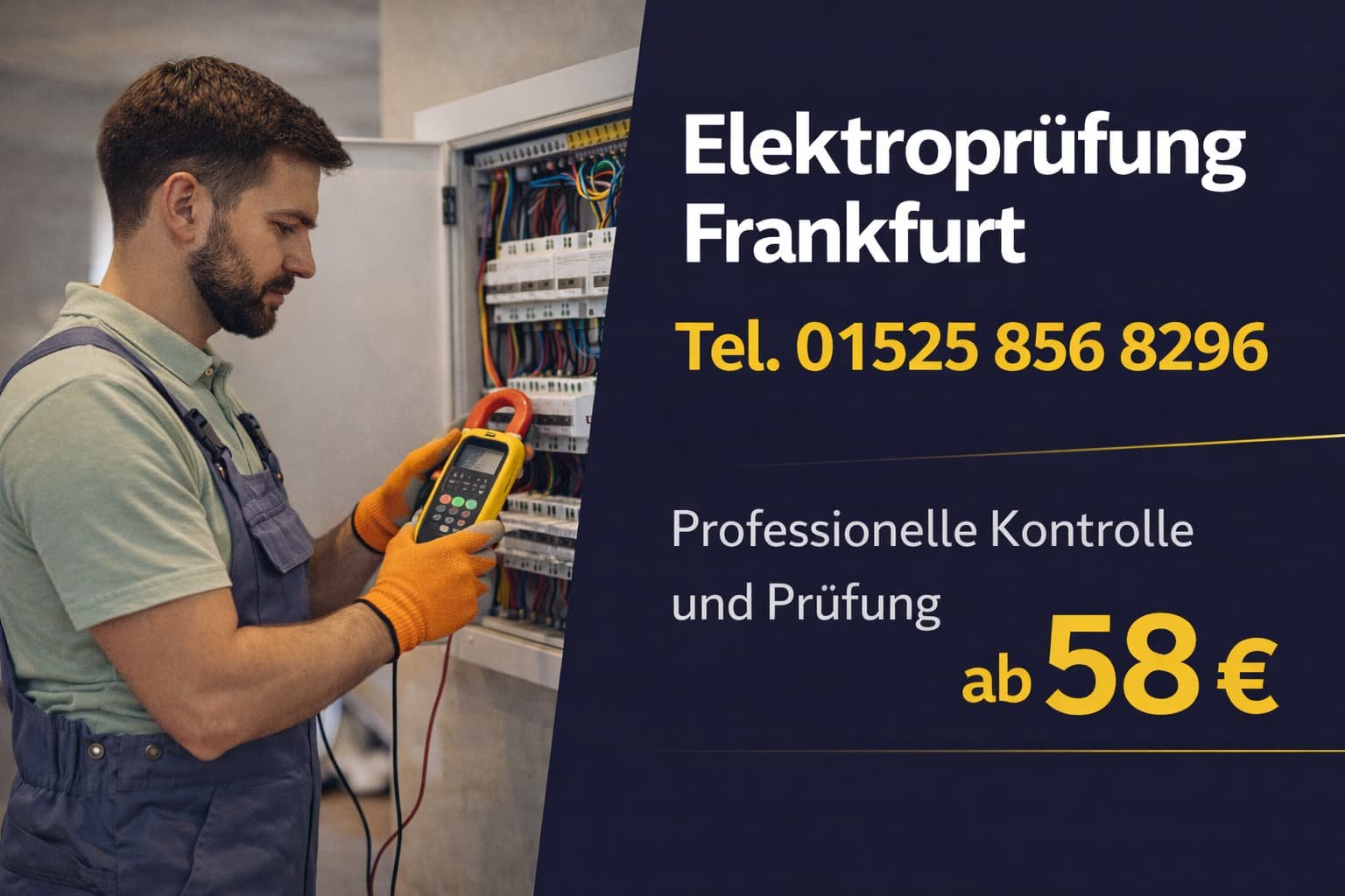 Elektroprüfung Frankfurt