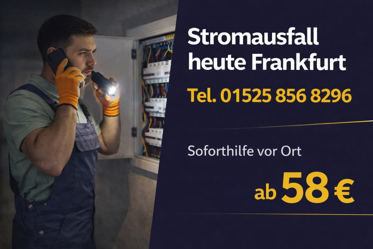 Stromausfall heute Frankfurt