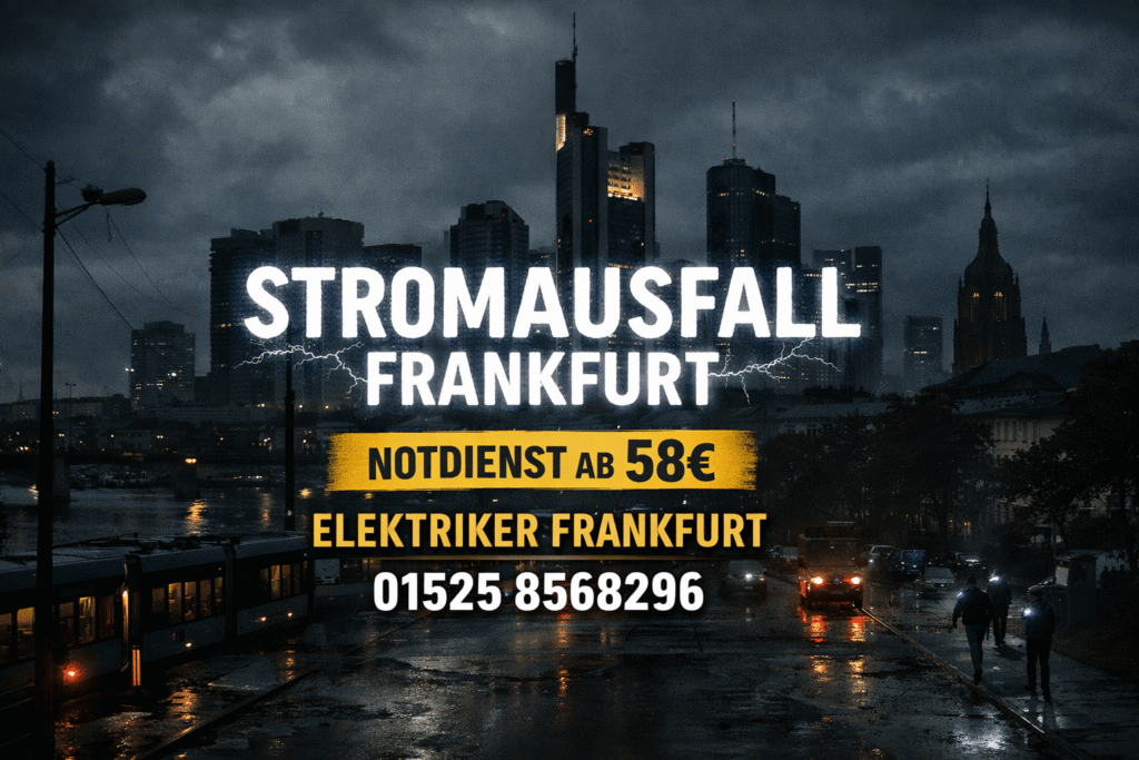 Stromausfall Frankfurt