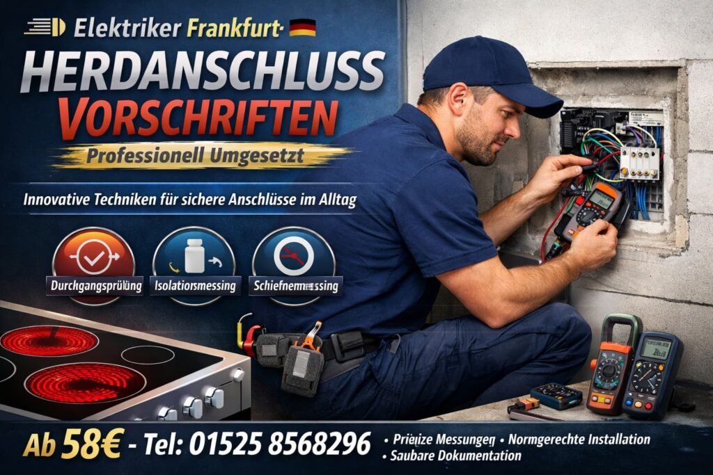 Herdanschluss Vorschriften