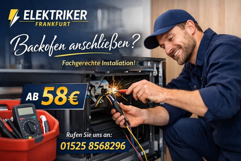 elektriker backofen anschließen