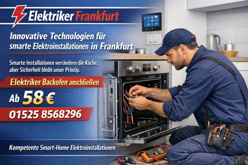 elektriker backofen anschließen