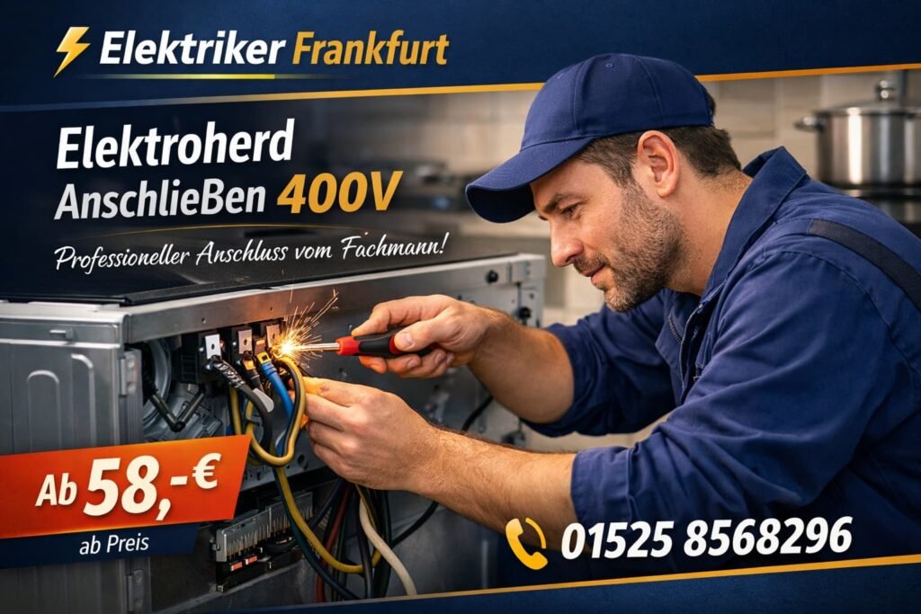 elektroherd anschließen 400v