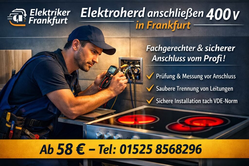 elektroherd anschließen 400v