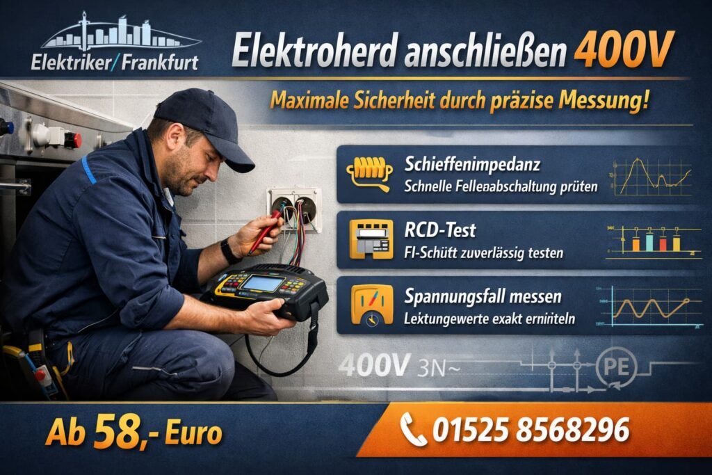 elektroherd anschließen 400v