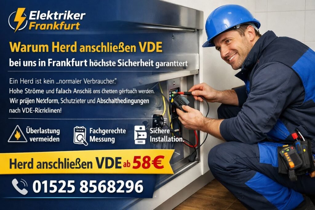 Herd anschließen VDE