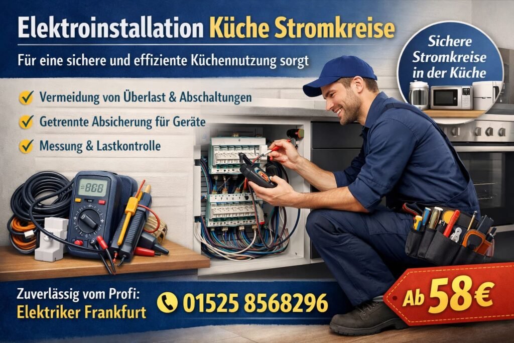 Elektroinstallation Küche Stromkreise