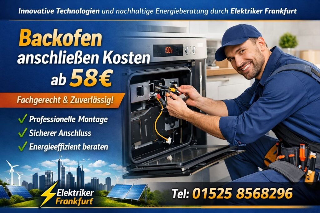 Backofen anschließen Kosten