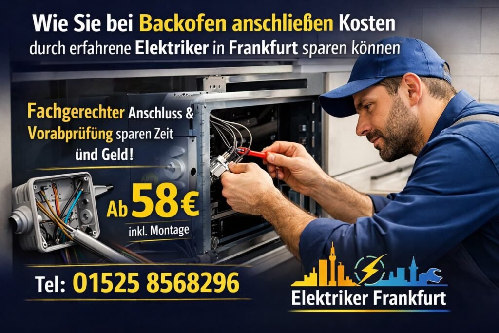 Backofen anschließen Kosten