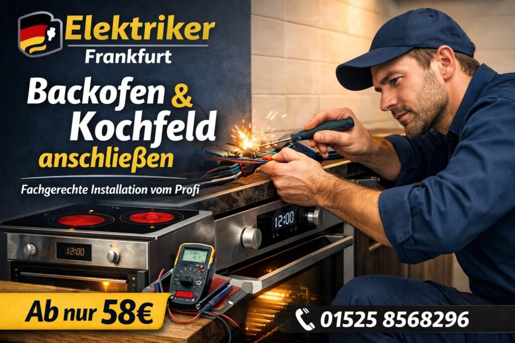 backofen und kochfeld anschließen
