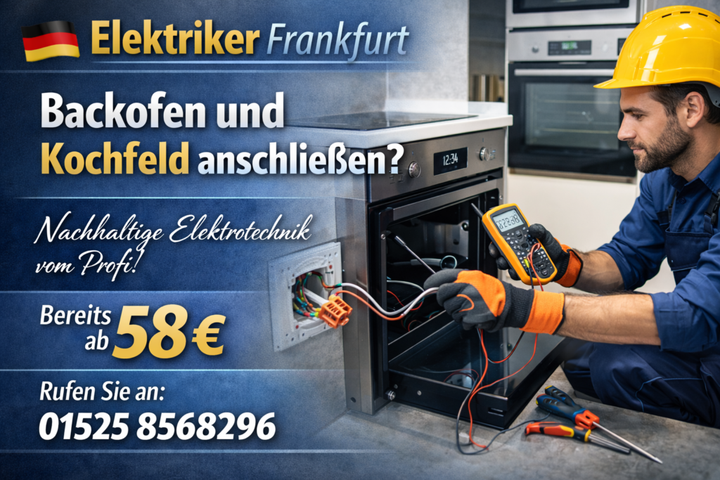 backofen und kochfeld anschließen