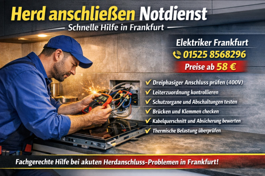 Herd anschließen Notdienst