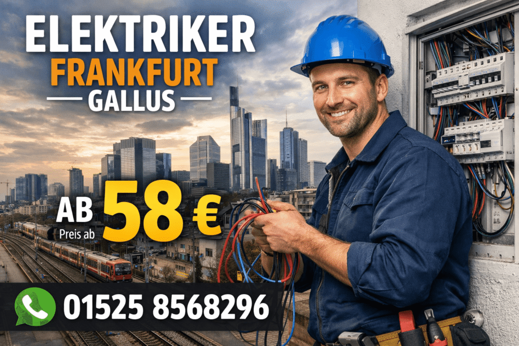 elektriker frankfurt gallus