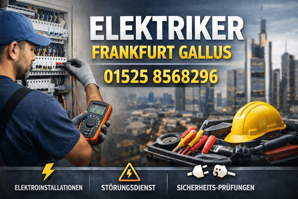 elektriker frankfurt gallus