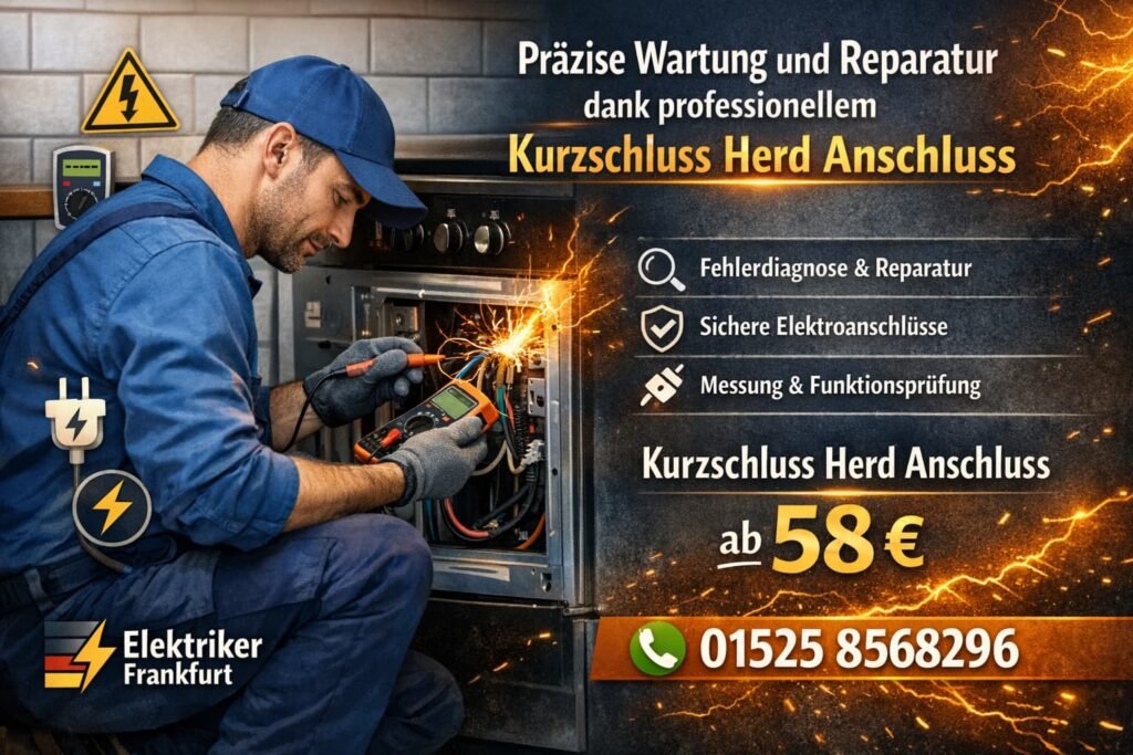 Kurzschluss Herd Anschluss