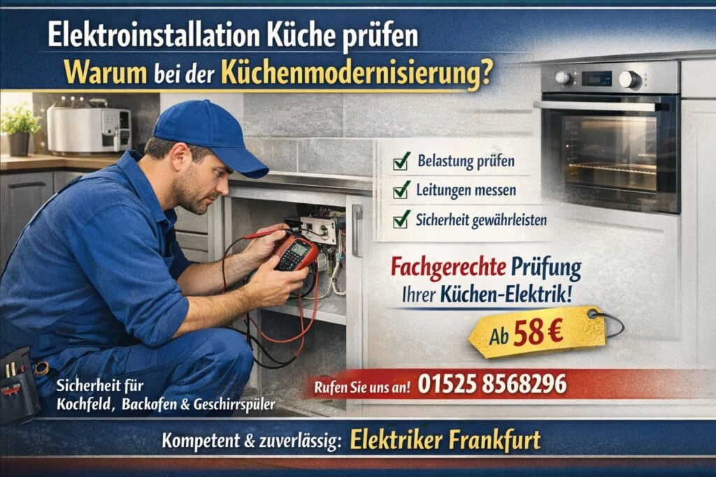 Elektroinstallation Küche prüfen