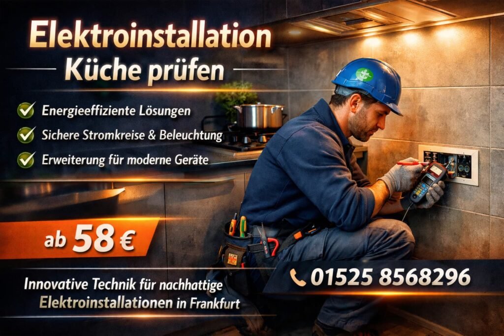 Elektroinstallation Küche prüfen