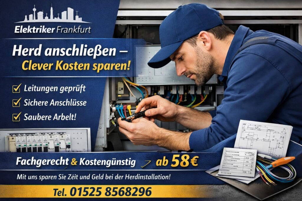 Elektriker Herd anschließen Kosten