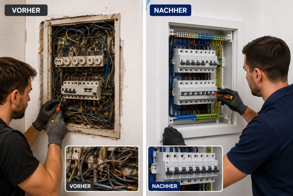 Ceranfeld anschließen Elektriker