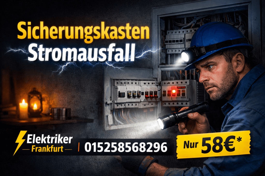 sicherungskasten stromausfall