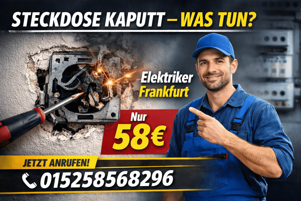 steckdose kaputt was tun