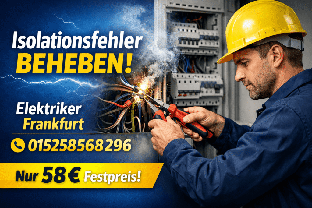 isolationsfehler beheben