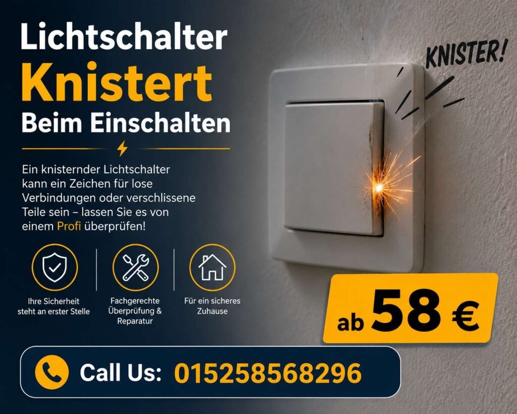 Lichtschalter Knistert Beim Einschalten