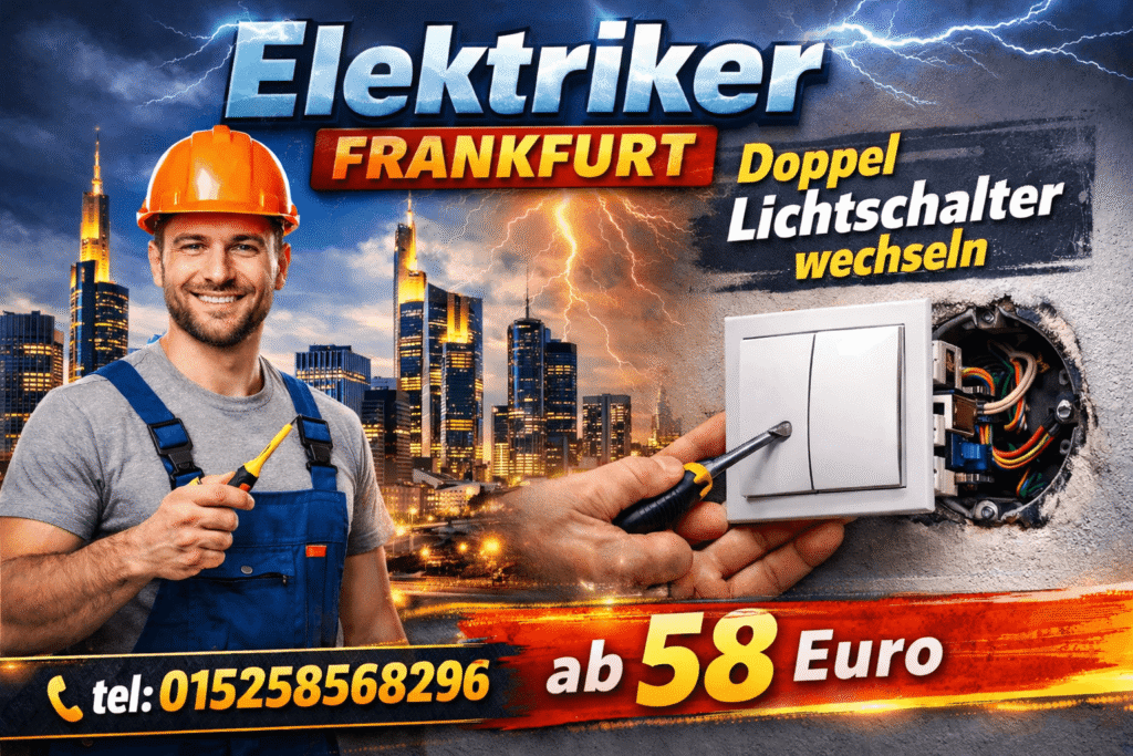 doppel lichtschalter wechseln