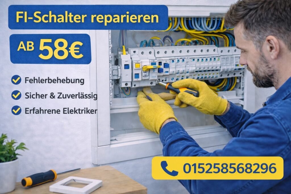 Fi schalter reparieren