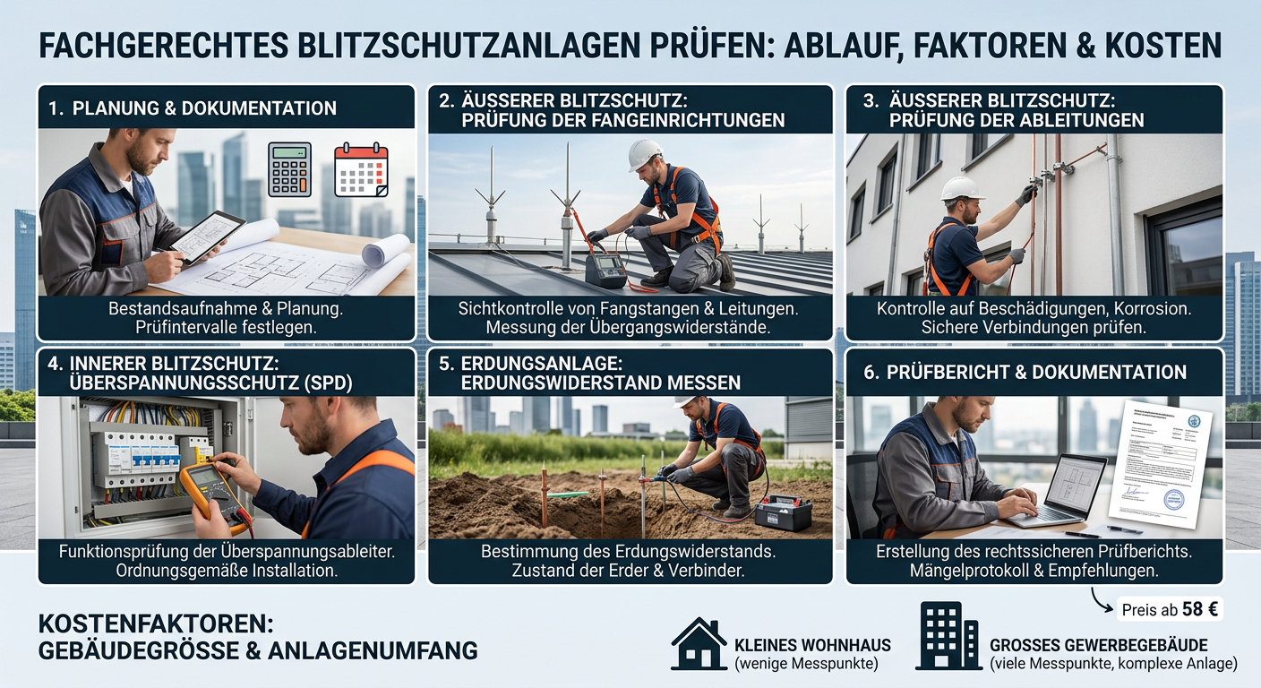 blitzschutzanlagen prüfen