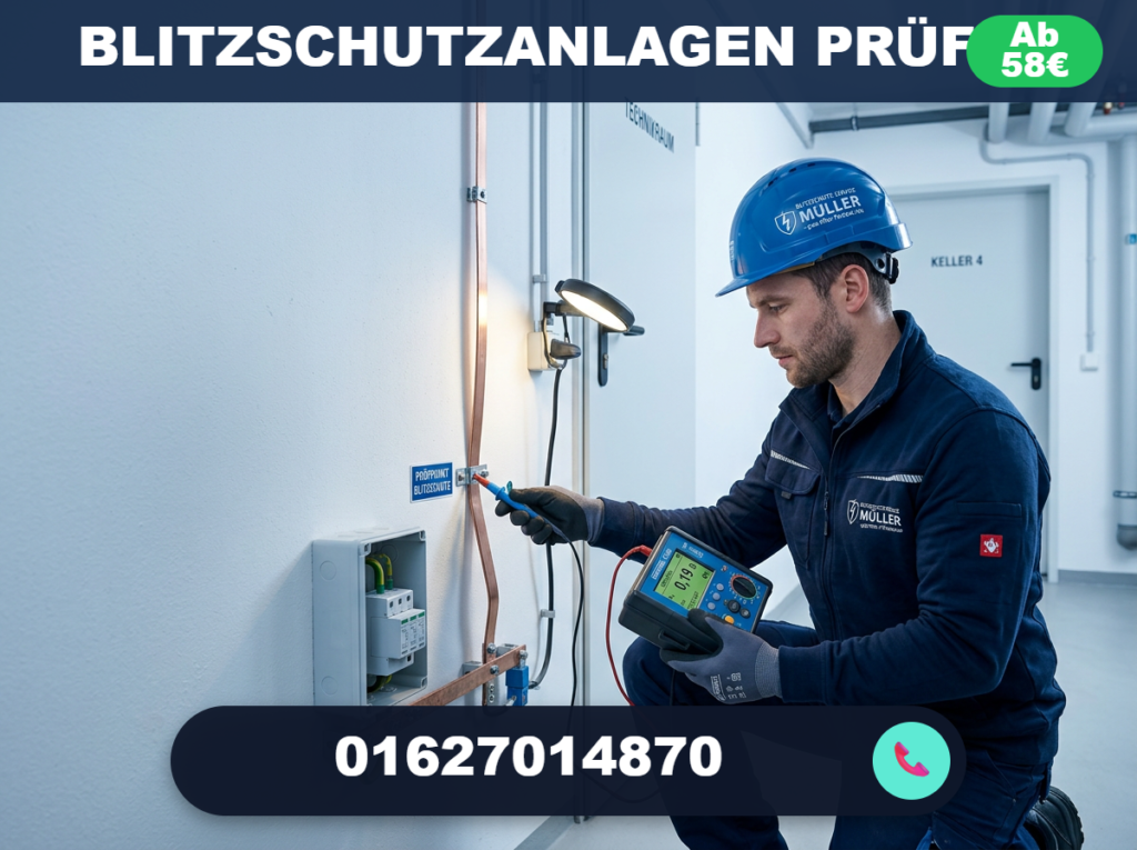 blitzschutzanlagen prüfen