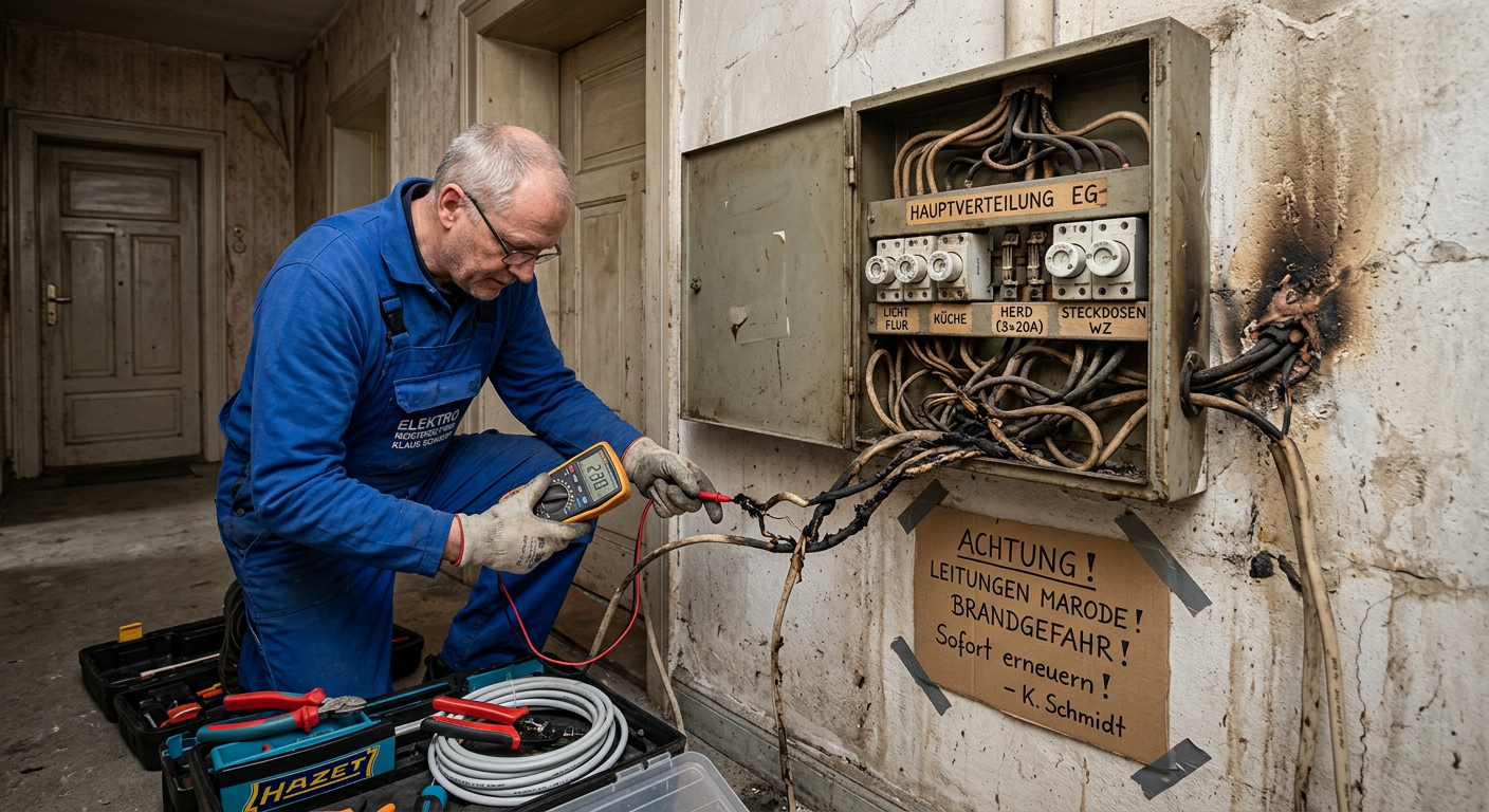 elektrische leitungen erneuern