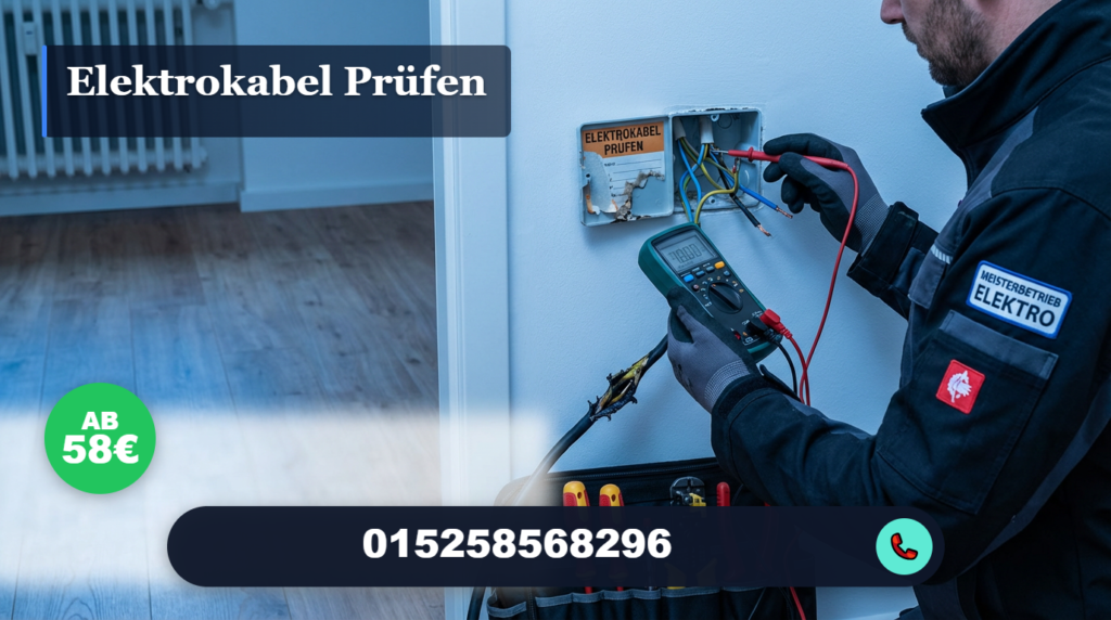 elektrokabel prüfen