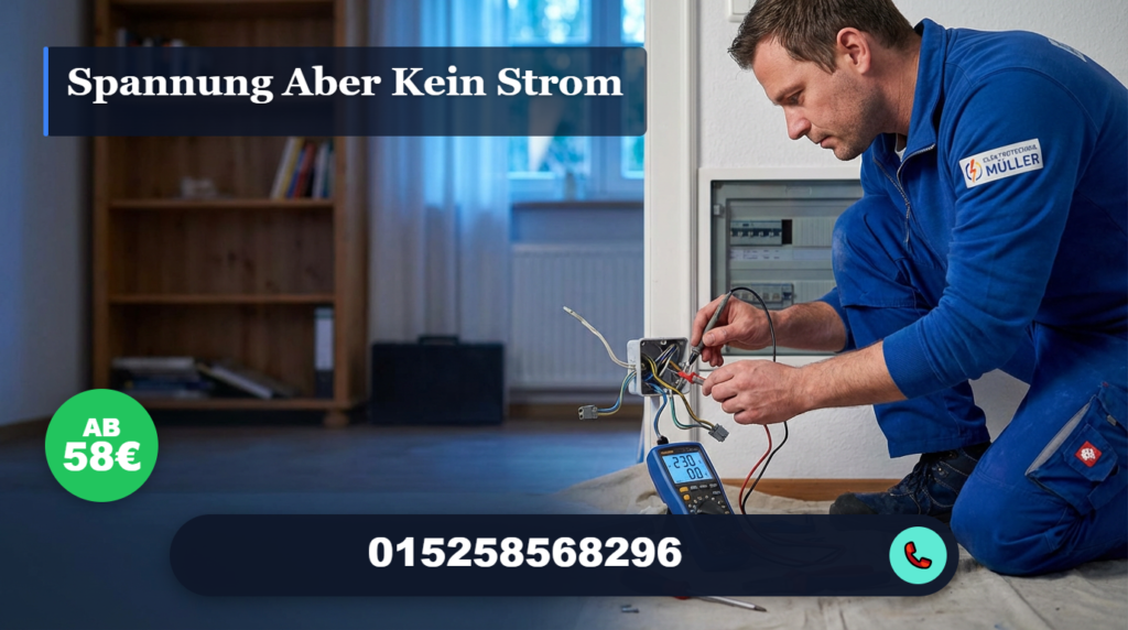 spannung aber kein strom