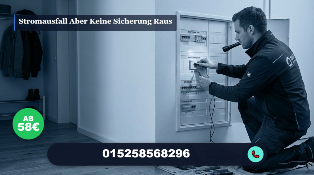 stromausfall aber keine sicherung raus