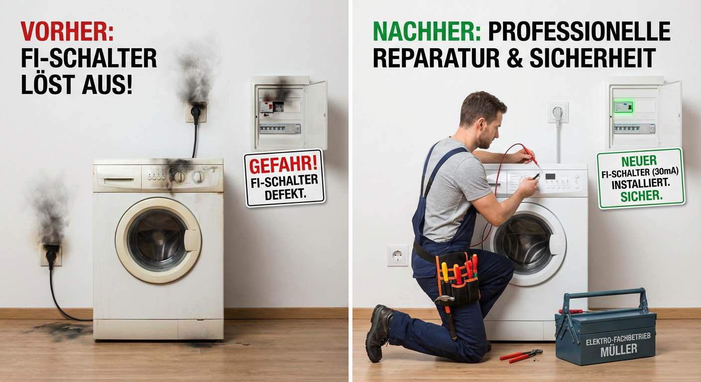 waschmaschine löst fi aus
