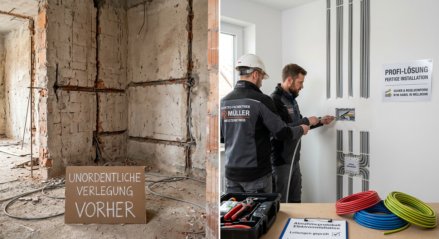 elektroleitungen verlegen