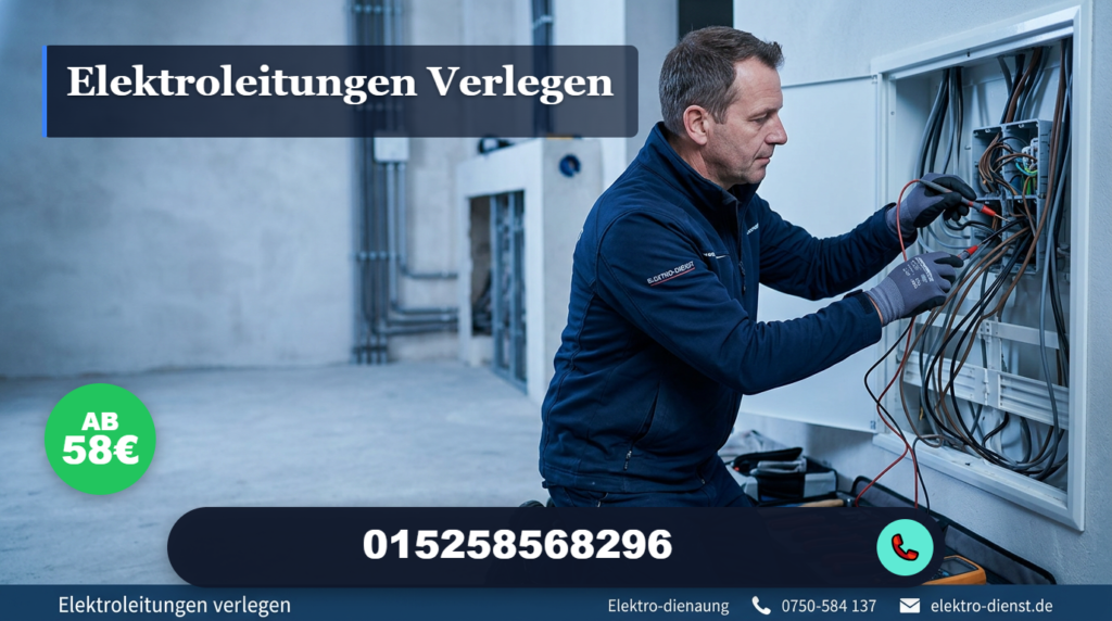 elektroleitungen verlegen