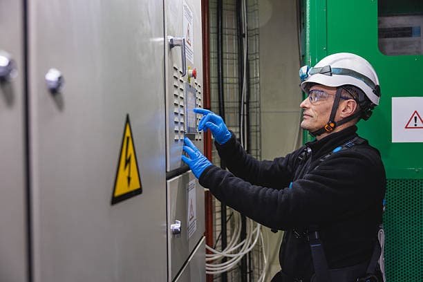 Fachgerechter Einbau eines Schutzsystems im Zählerschrank zum Schutz vor Spannungsspitzen und elektrischen Schäden.