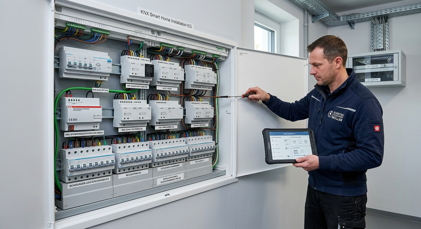 knx smart home installation