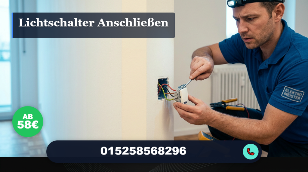 lichtschalter anschließen