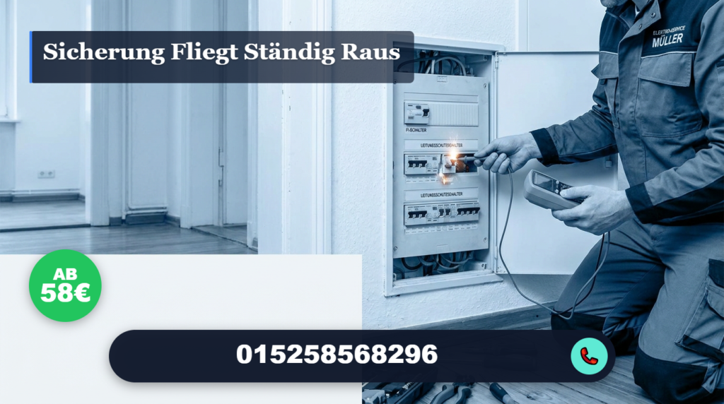 sicherung fliegt ständig raus