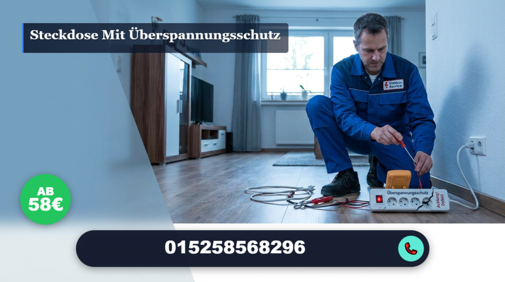 steckdose mit überspannungsschutz