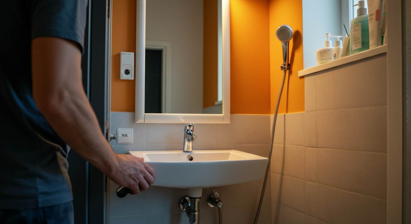 kein strom im badezimmer