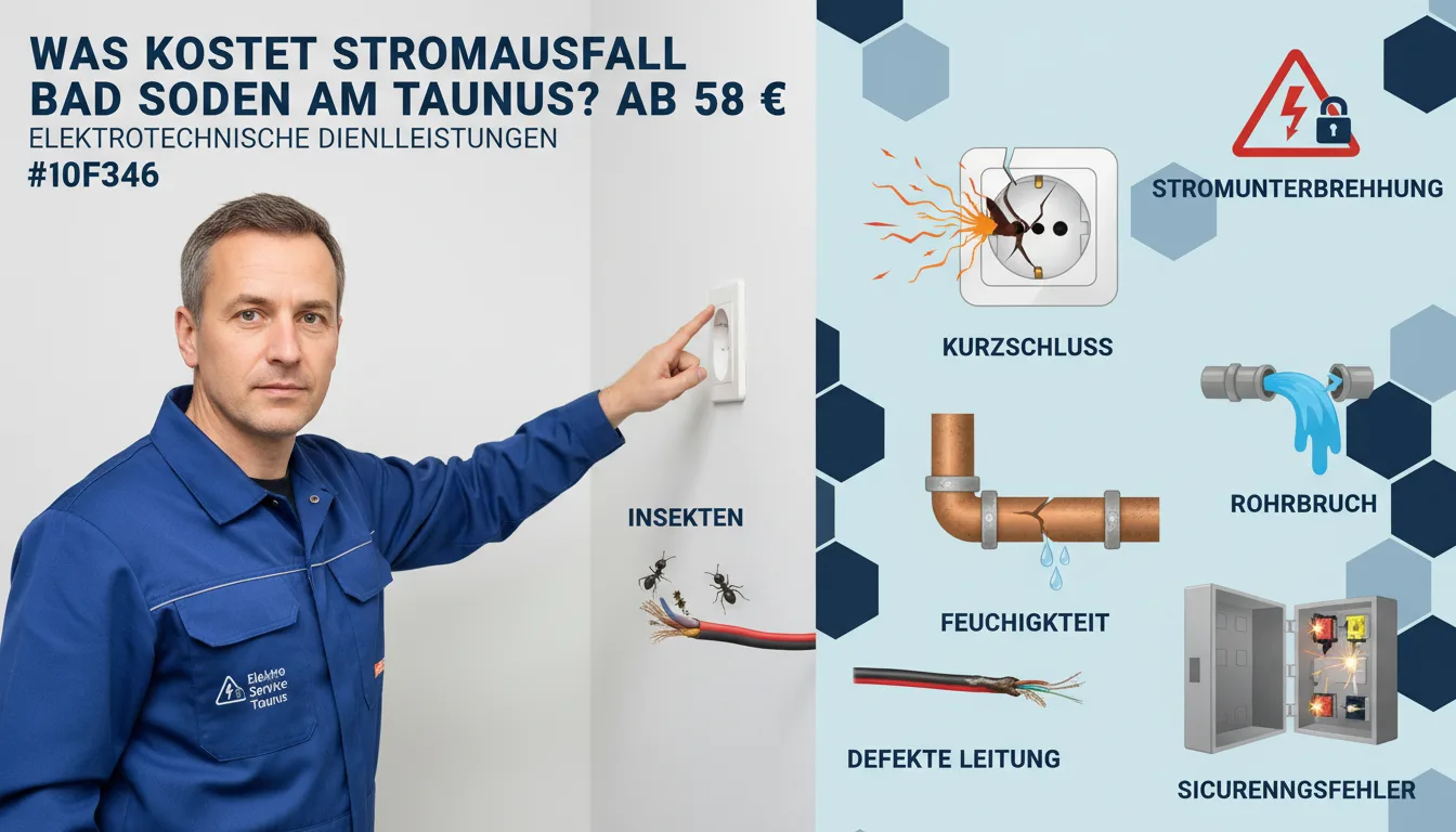 stromausfall bad soden am taunus – Problem