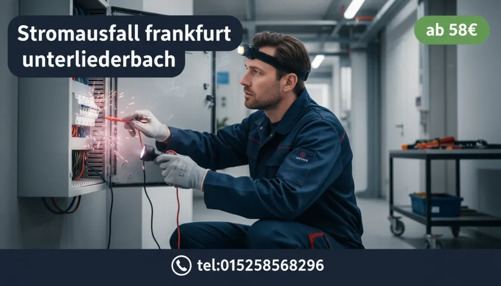 stromausfall frankfurt unterliederbach